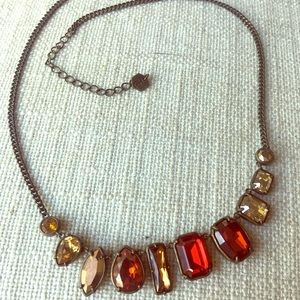 Touchstone by Swarovski Lava Flow necklace